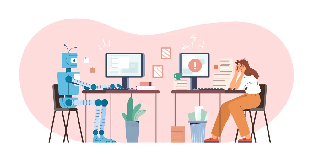 Always On vs. 9 to 5 - Human Receptionist vs AI Receptionist